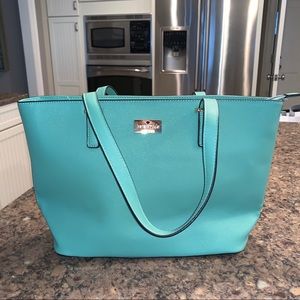 Green Kate spade handbag